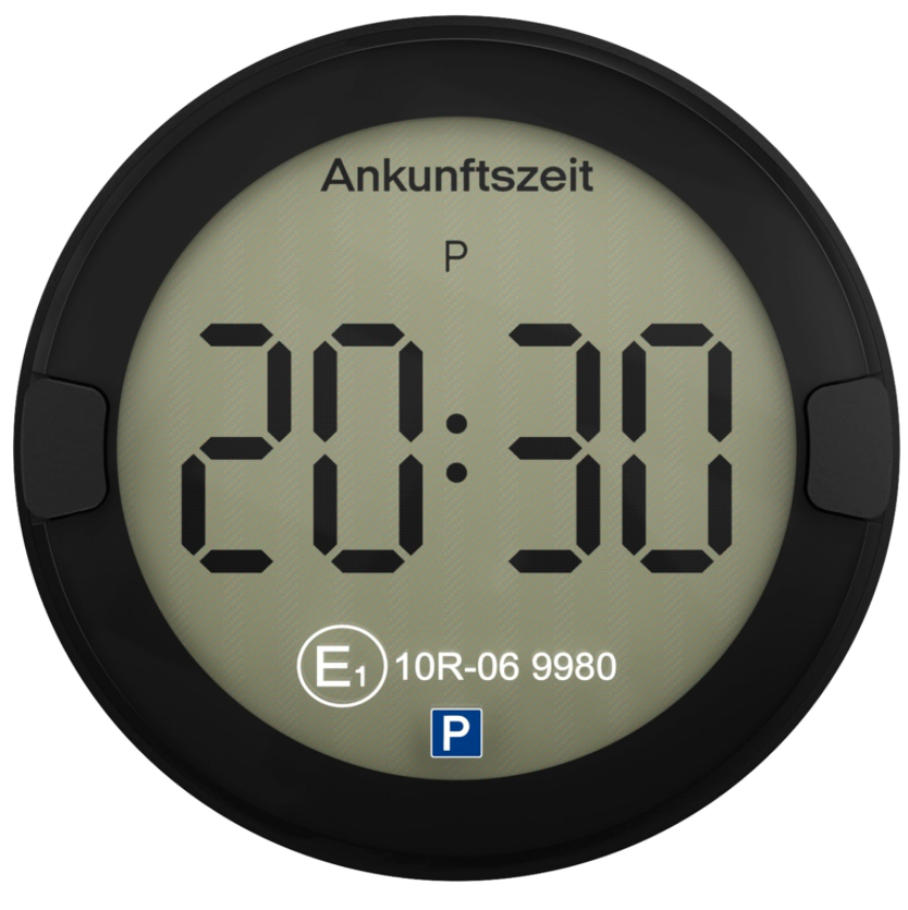 OOONO P-DISC NO2 Elektronische Parkscheibe mit Zulassung fürs Auto für 19,99€ (statt 26€)