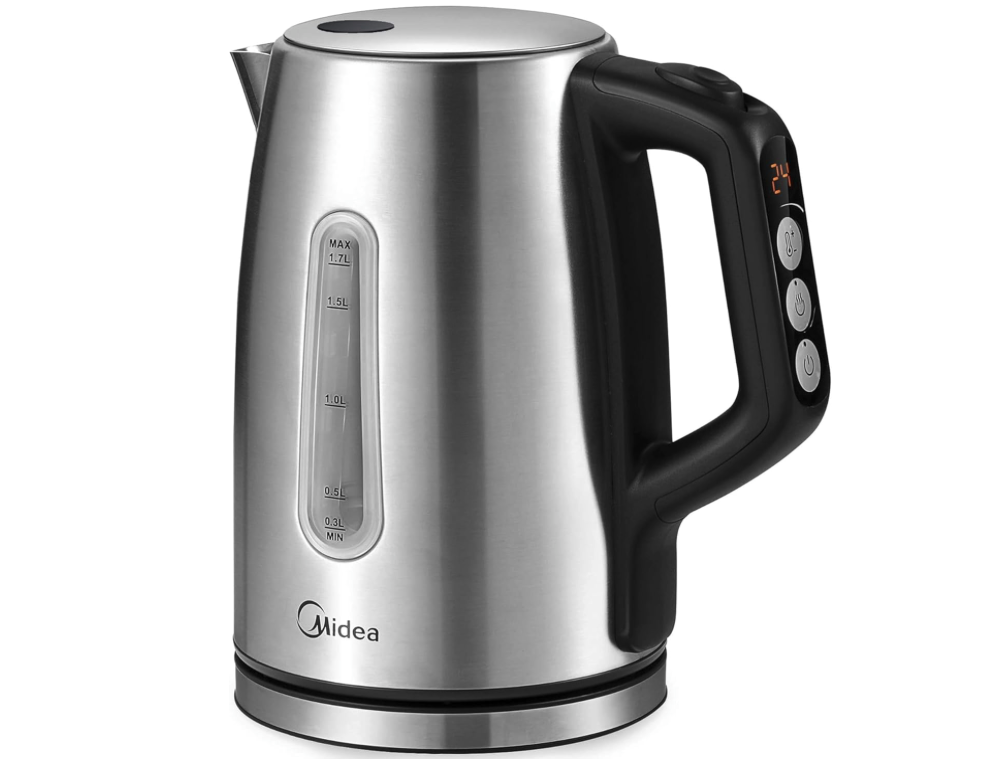 Midea Wasserkocher 1,7 Liter mit Temperatureinstellung für 24,99€ (statt 38€)