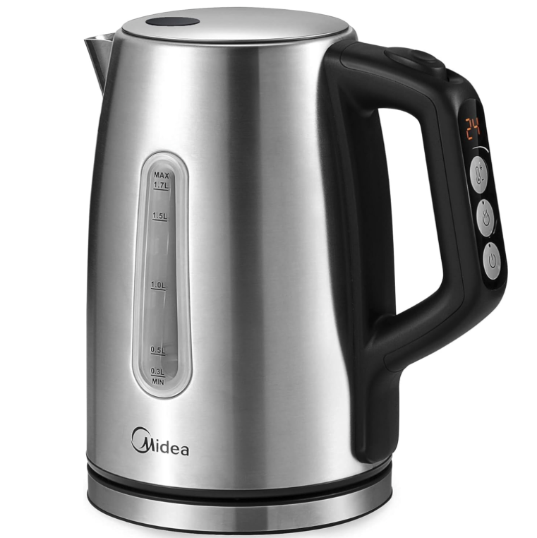Midea Wasserkocher 1,7 Liter mit Temperatureinstellung für 24,99€ (statt 38€)