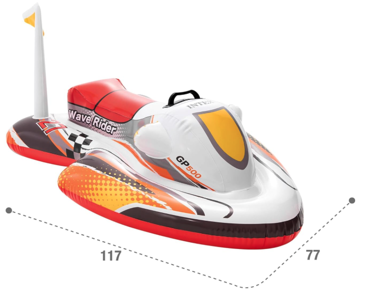 Intex 57520NP   Aufblasbares Reittier Aquascootery für 6,99€ (statt 11€)