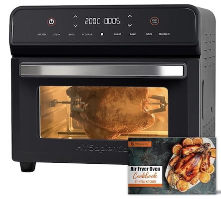 🍗 HYSapientia XXL Heißluftfritteuse mit 24L für 118,99€ (statt 149€)