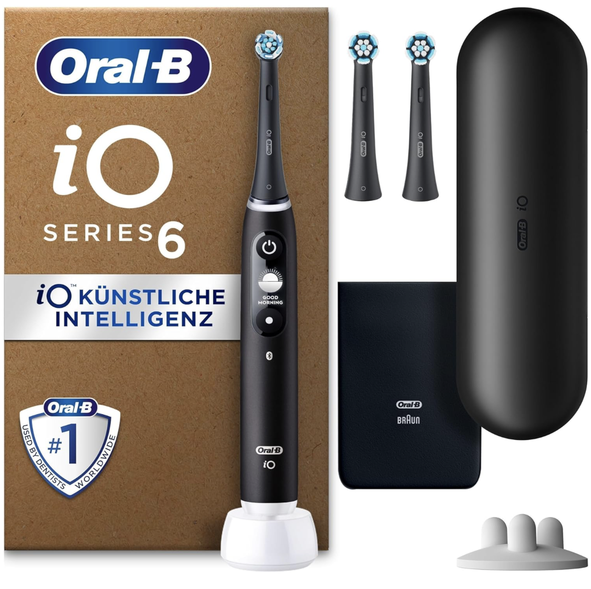 🪥 Oral-B iO Series 6 Plus Sensitive Edition Elektrische Zahnbürste für 119,99€ (statt 144€)