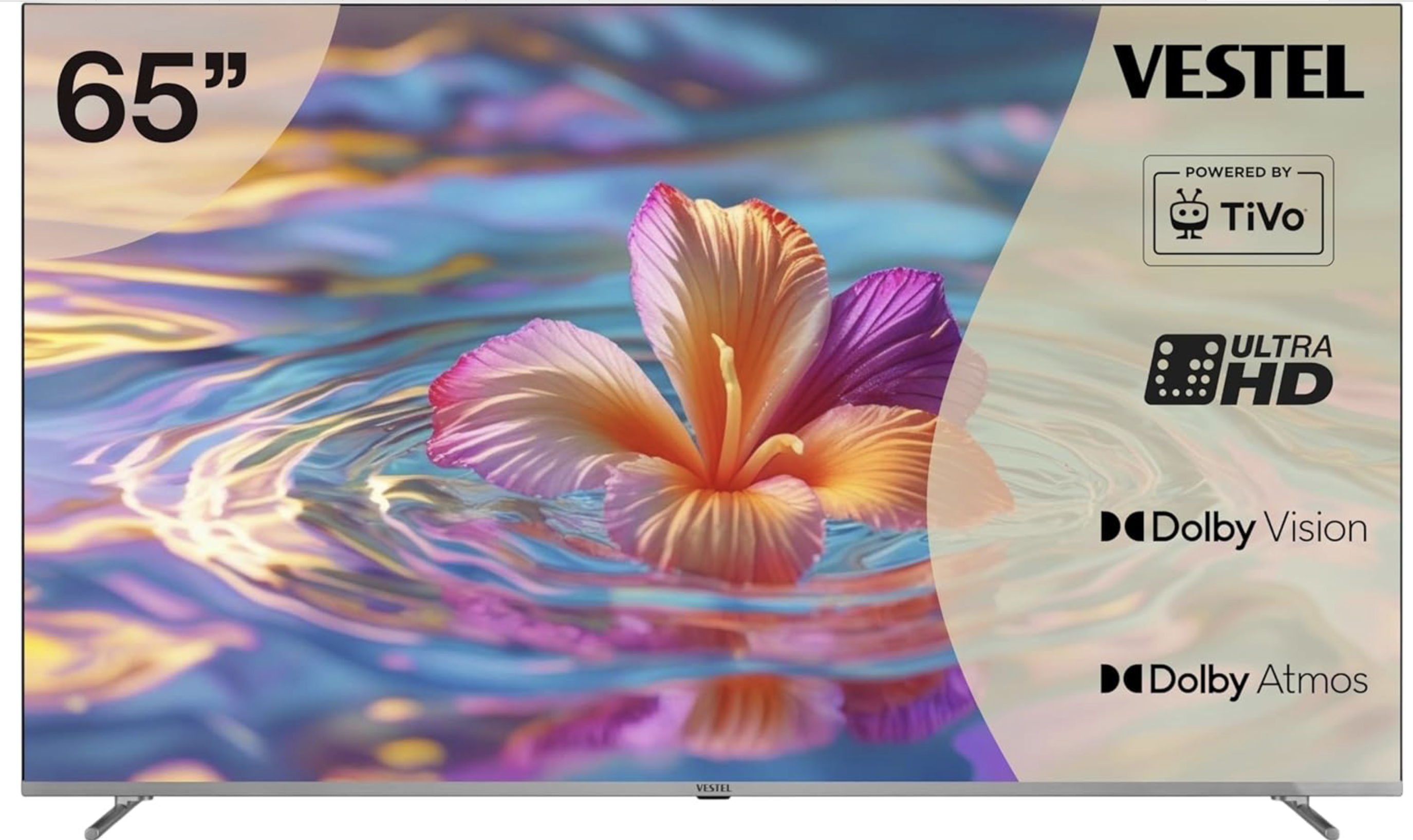 65 Vestel Fernseher Smart TV 4K UHD für 379,99€ (statt 560€)