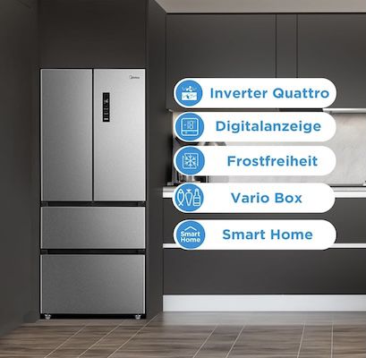 🧊 Midea Kühl /Gefrierkombination mit 391L für 627€ (statt 719€)