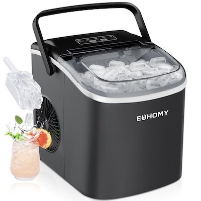 🧊 Euhomy Eiswürfelmaschine mit 9 Würfeln in 6 Minuten für 79,99€ (statt 90€)