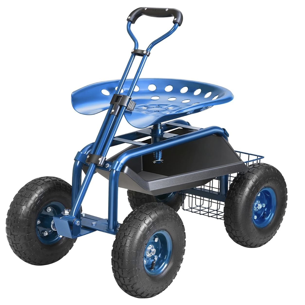 VEVOR Rollsitz Werkstattwagen aus Stahl bis 136kg für 65,44€ (statt 90€)