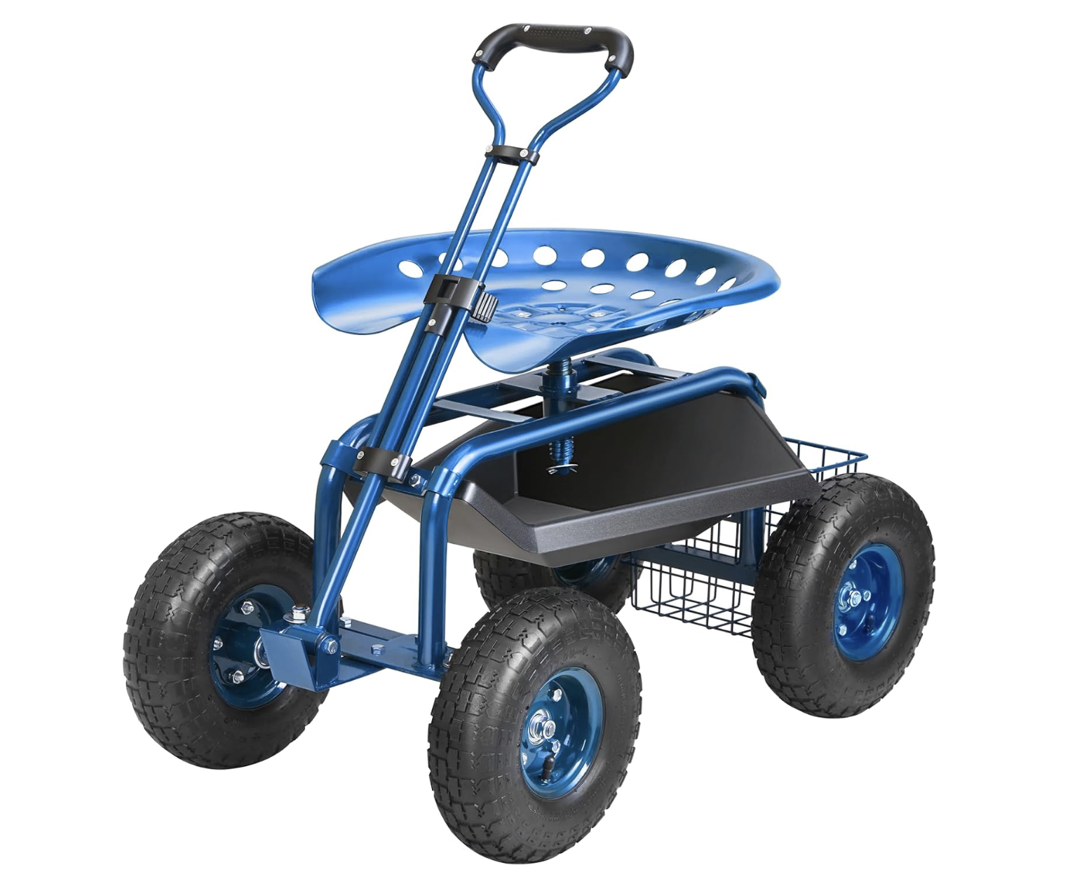 VEVOR Rollsitz Werkstattwagen aus Stahl bis 136kg für 65,44€ (statt 90€)