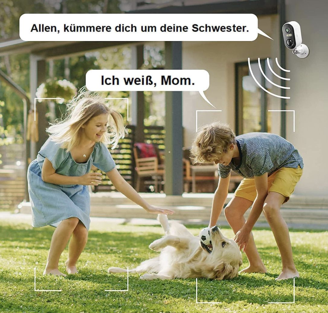 🏡📹 ARENTI GO1 Kabellose Sicherheitskamera für 33,88€ (statt 49€)