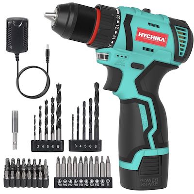 🪛 HYCHIKA 16,8V Akku Bohrmaschine mit 1,5Ah Akku für 45,57€ (statt 52€)