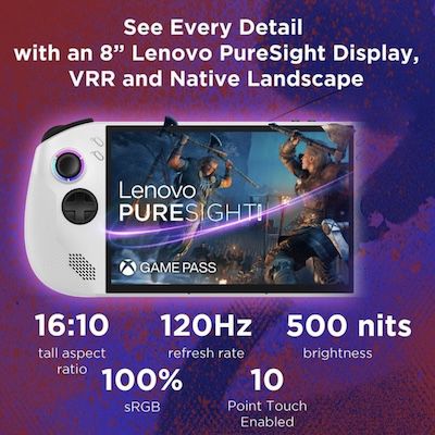 🎮 Lenovo Legion Go S   Handheld Gaming Console mit 16GB/1TB für 554€ (statt 674€)