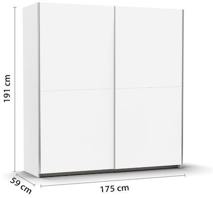 Rauch Saturn Schwebetürenschrank mit 175x191cm für 200€ (statt 270€)