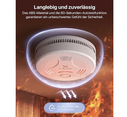 🔥🚨 X Sense SD11 Rauchmelder mit TÜV für 15,19€ (statt 19€)