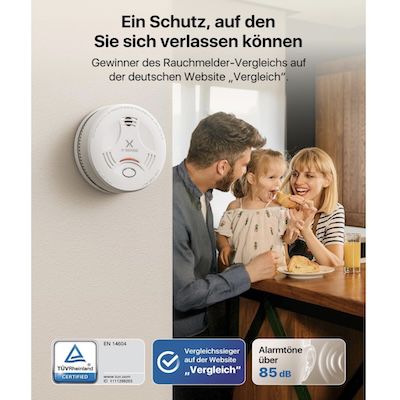 🔥🚨 X Sense SD11 Rauchmelder mit TÜV für 15,19€ (statt 19€)