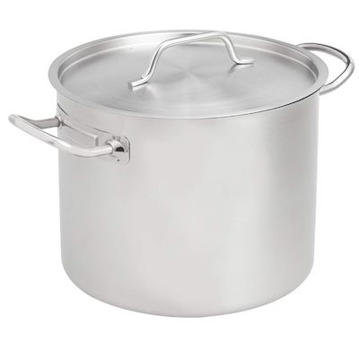 🍜 Amazon Basics Edelstahl-Suppentopf mit 11.4L für 40,89€ (statt 49€)