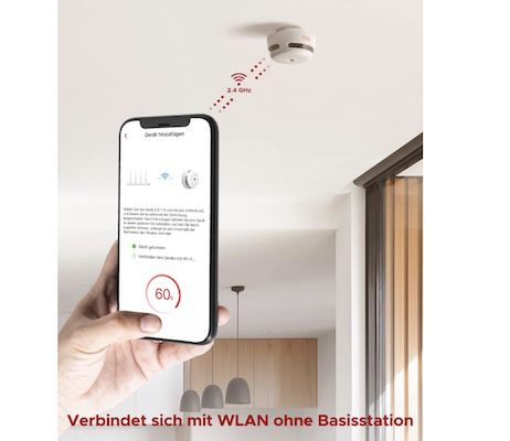 🔥🚫 X Sense XS01 WX Rauchwarnmelder mit App für 31,99€ (statt 38€)