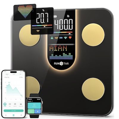 ⚖️ RunSTAR Körperfettwaage mit App für 42,49€ (statt 50€)