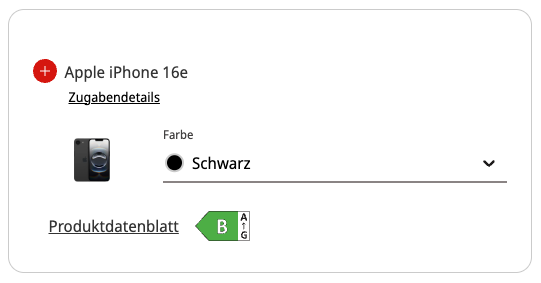 🍏📱 Apple iPhone 16 + iPhone 16e für 299€ + 2x o2 100GB für zusammen 49,98€ mtl. + 100€ Bonus