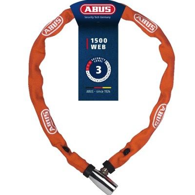 🔓 ABUS 1500 Web Kettenschloss 4mm Sicherheitslevel 3 für 9,99€ (statt 15€)