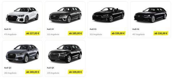 🚘 Audi Gebrauchtwagen Wochen bis 13. Oktober ➡️ Jahreswagen im Leasing