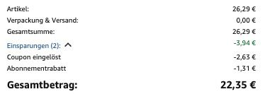 💪🏻😋 600g MORE Protein Trinkschokolade ab 22,35€ (statt 32€)