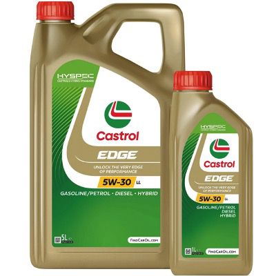 🛢️ 12 Liter Castrol Edge 5W-30 LL Longlife Motoröl für 80,98€ (statt 96€)