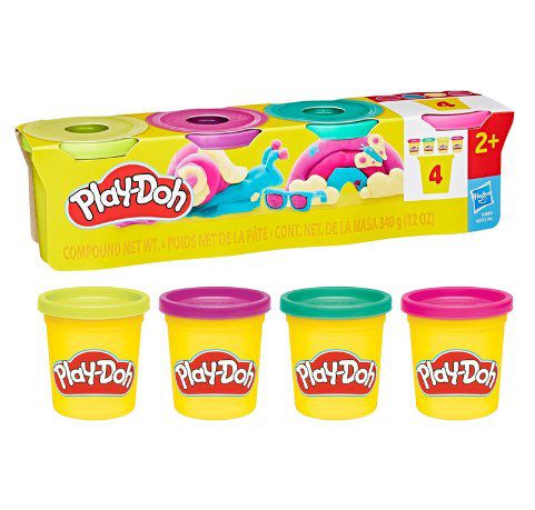 4x Play-Doh kräftige Farben à 85g für 2,99€ (statt 5€)