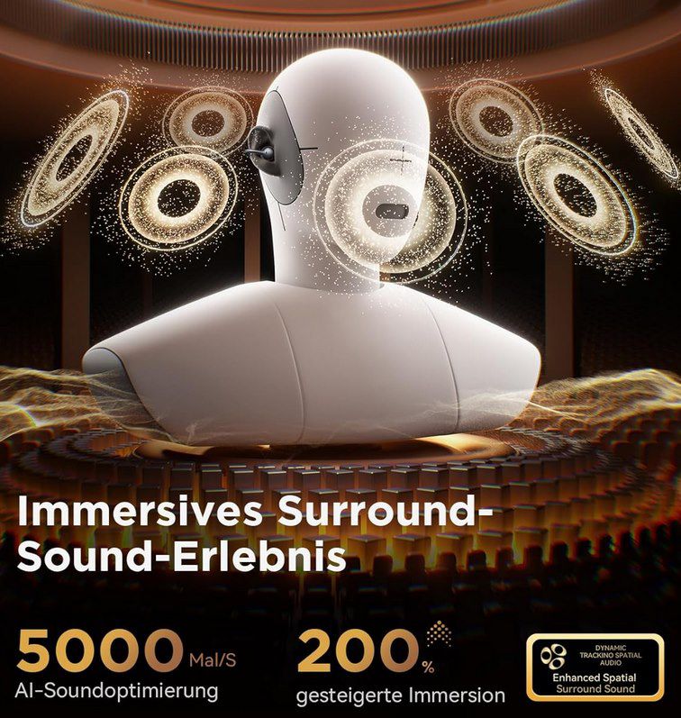 🎶 JOYROOM Open Ear Kopfhörer mit BT 5.4 & KI ENC für 22,74€ (statt 35€)