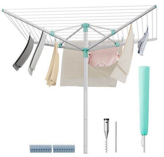 🧺 SONGMICS höhenverstellbare Wäschespinne (50 m) für 41,99€ (statt 64€)