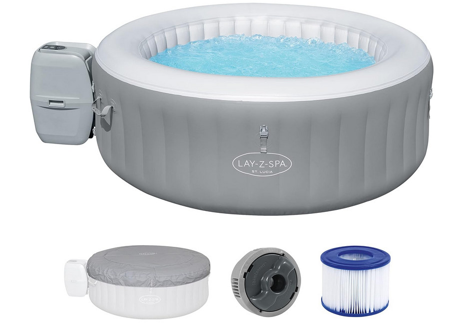 Bestway Lay Z Spa Whirlpool St. Lucia AirJet Ø 170cm ab 249,99€ (statt 460€)