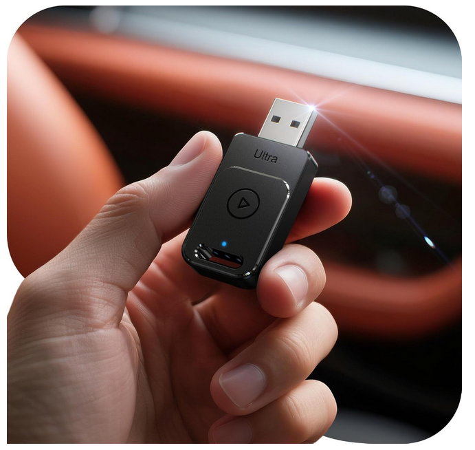 Cleviton Apple Carplay Wireless Adapter WiFi BT für 19,99€ (statt 40€)