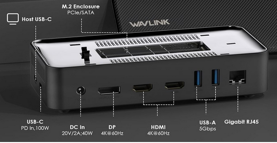 WAVLINK Docking Station 3   USB HDMI Speicher Unterstützung für 54,99€ (statt 110€)