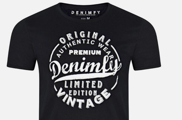 👕DENIMFY DFNuri 4er Pack Herren Rundhals Shirts für 33,99€ (statt 40€)