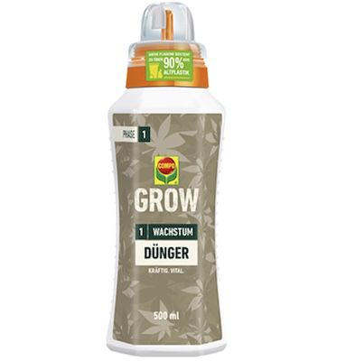 🌿 500 ml COMPO GROW Wachstum Dünger ab 4€ (statt 6€) – Prime