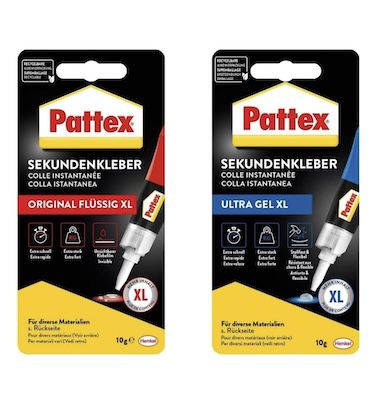Pattex Sekundenkleber Flüssig + Ultra Gel für 6,74€ (statt 12€)