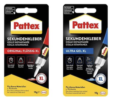 Pattex Sekundenkleber Flüssig + Ultra Gel für 6,74€ (statt 12€)