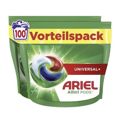 🧺 100 WL Ariel Waschmittel Pods All-in-1 ab 18,99€ (statt 33€)