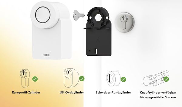 🔑 Nuki Smart Lock Go (2025) mit Bluetooth, WLAN & Matter für 109€ (statt 149€)