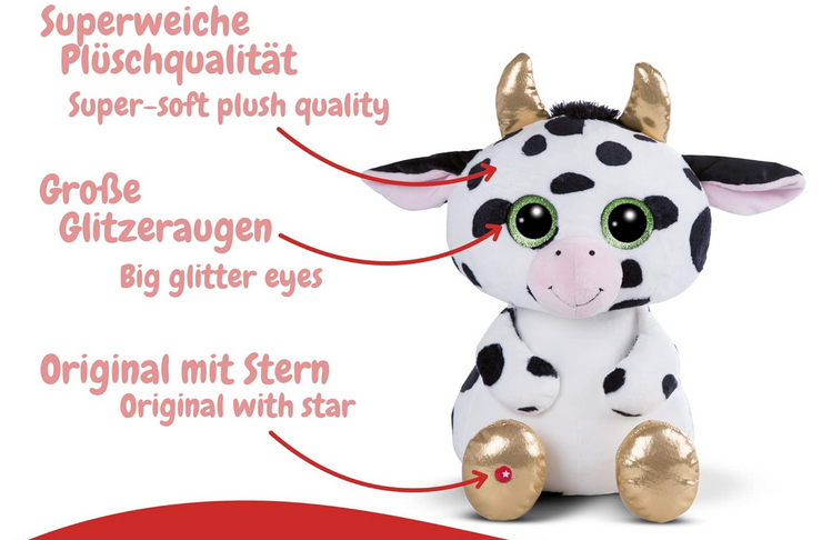 NICI Glubschis 47828 Kuh Moolon 45cm Kuscheltier für 17,64€ (statt 28€)