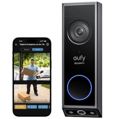 🔔 eufy E340 Sicherheits-Video-Türklingel für 91,91€ (statt 115€)