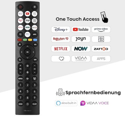 📺 55 Zoll OLED Hisense A85N UHD Fernseher für 722,45€ (statt 915€)