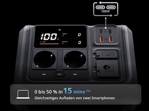 🔋 DJI Power 500 Tragbare LiFePO4 Powerstation für 329€ (statt 399€)