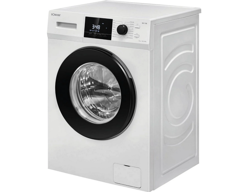 Bomann WA 7196 Waschmaschine 9kg 1.400U/min für 318,99€ (statt 347€)