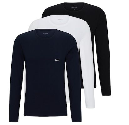 3er Pack BOSS R-Neck LS-Shirts für 33,56€ (statt 51€)