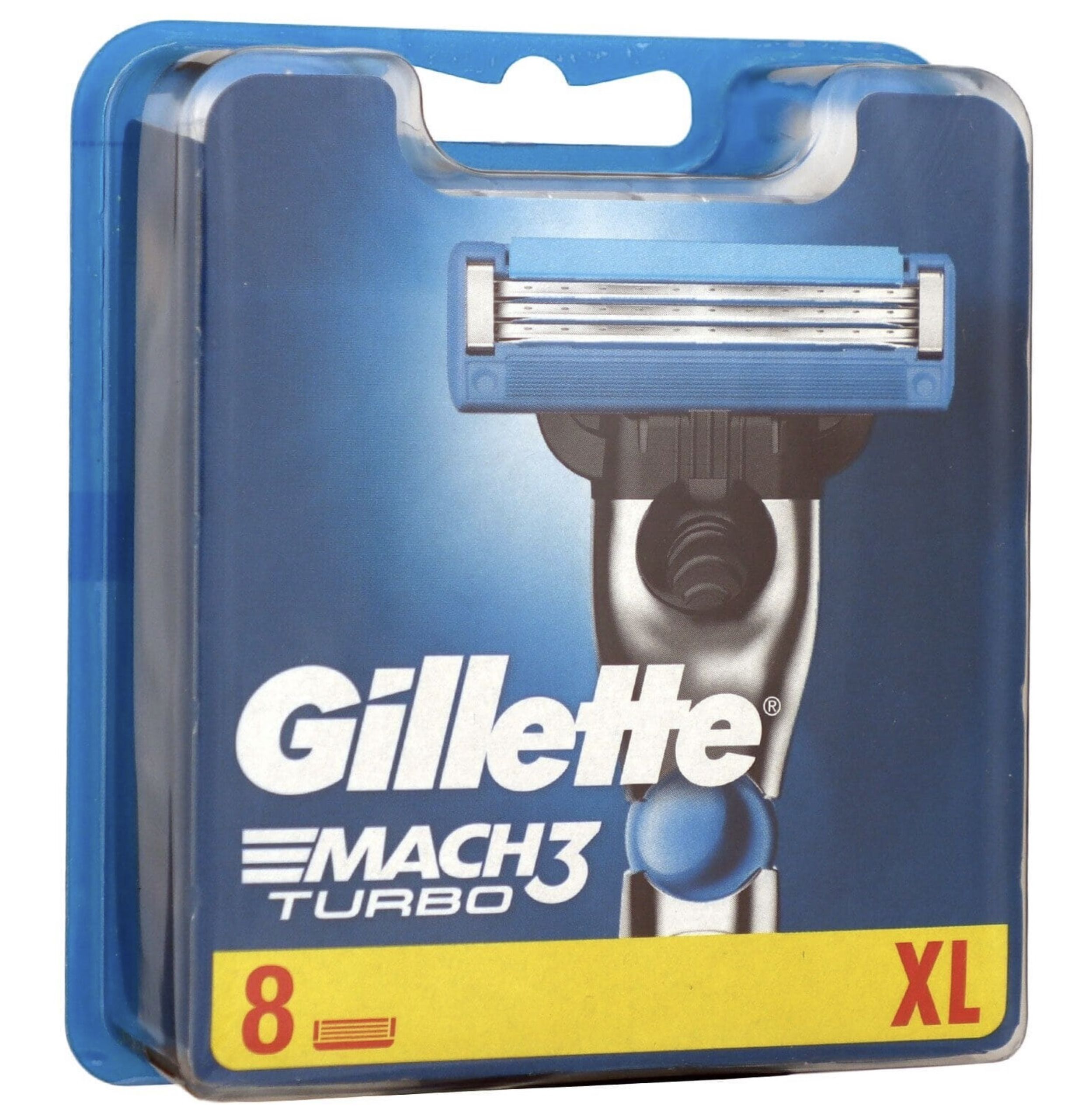 🪒 8er Pack Gillette Mach3 Turbo Rasierklingen ab 14,20€ (statt 19€)