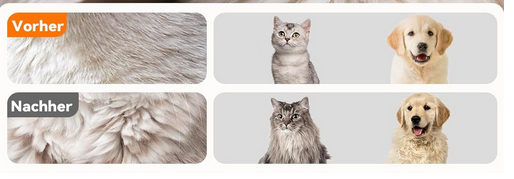 Feelneeda 4 1 Tierhaarbürste Hund Katze & Co. für 12,74€ (statt 20€)