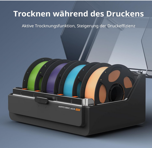 Anycubic Kobra 3 Max Combo 3D Drucker Mehrfarbig 420x500mm für 599€ (statt 699€)