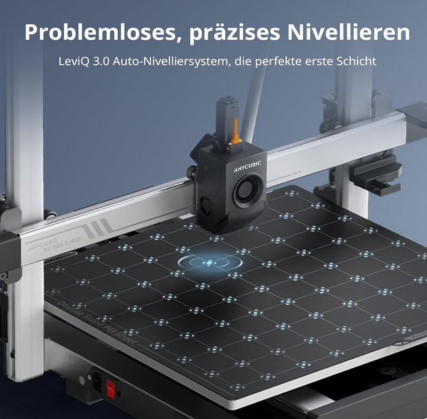 Anycubic Kobra 3 Max Combo 3D Drucker Mehrfarbig 420x500mm für 599€ (statt 699€)
