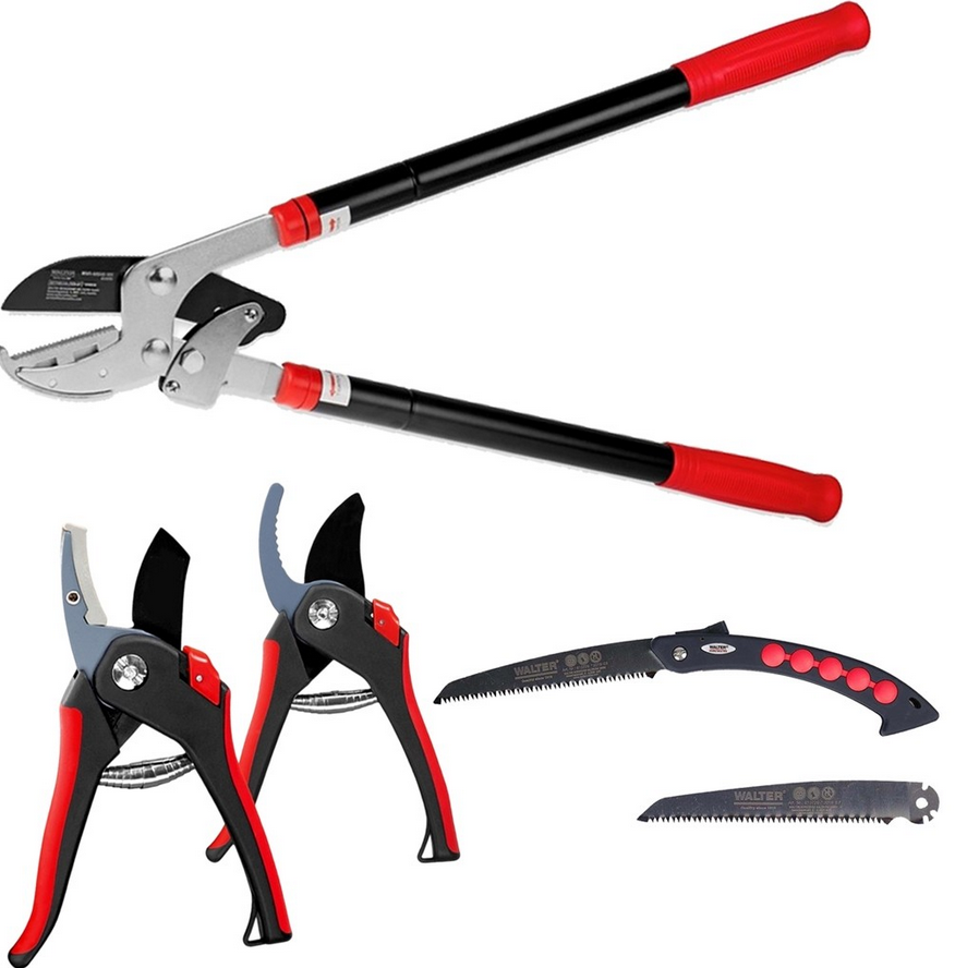 Walter 4-teiliges Gartenset Ast- und Gartenscheren für 29,90€ (statt 40€)