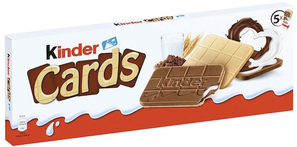 🍫 5er Pack Kinder Cards (128g) für 1,99€ (statt 2,75€)