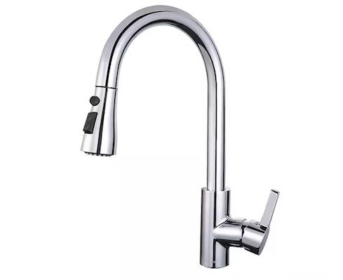 💦 TACKLIFE Küchenarmatur mit herausziehbarer Edelstahlbrause für 14,98€ (statt 20€)